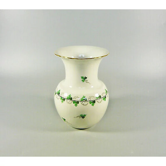 HEREND, PERSIL (PE) VASE, HANDPAINTED PORCELAIN !(BT014)