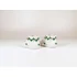 Picture 10/13 -HEREND, PERSIL (PE) PAIR  OF BABY SHOES, HANDPAINTED PORCELAIN  ! (A014)