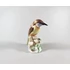 Picture 5/12 -HEREND, BROWN SINGER BIRD 6.6", HANDPAINTED PORCELAIN FIGURINE ! (A040)