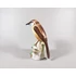 Picture 9/12 -HEREND, BROWN SINGER BIRD 6.6", HANDPAINTED PORCELAIN FIGURINE ! (A040)