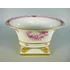 Picture 11/12 -HEREND, RASPBERRY INDIAN BASKET CLAWFOOT PLANTER, HANDPAINTED PORCELAIN ! (B002)