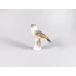 Picture 1/12 -HEREND, GRAY SINGER BIRD ON A LOG, HANDPAINTED PORCELAIN FIGURINE ! (B003)