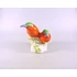 Picture 2/12 -HEREND, A PAIR OF EXOTIC RED BIRDS 5", HANDPAINTED PORCELAIN FIGURINE ! (B010)