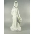 Picture 5/12 -HEREND, WHITE CHINESE MANDARIN WARRIOR 14", WHITE PORCELAIN ! (B039)