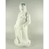 Picture 9/12 -HEREND, WHITE CHINESE MANDARIN WARRIOR 14", WHITE PORCELAIN ! (B039)