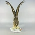 Picture 4/12 -HEREND, MYTHICAL PREDATOR TURUL BIRD 13", HANDPAINTED PORCELAIN FIGURINE (B044)