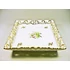 Picture 12/12 -HEREND, ROSEHIP MOTIVE OPEN WORK SMALL TRAY 6", HANDPAINTED PORCELAIN ! (B078)