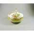 Picture 4/12 -HEREND, QUEEN VICTORIA BONBONNIERE WITH A FISH 5", HANDPAINTED PORCELAIN (B082)
