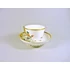 Picture 4/12 -HEREND MASTERPIECE, CHINESE GRUE COFFEE CUP & SAUCER WITH MANDARIN HANDLE (B101)