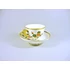 Picture 5/12 -HEREND MASTERPIECE, CHINESE GRUE COFFEE CUP & SAUCER WITH MANDARIN HANDLE (B101)