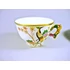 Picture 9/12 -HEREND MASTERPIECE, CHINESE GRUE COFFEE CUP & SAUCER WITH MANDARIN HANDLE (B101)