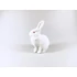 Picture 1/12 -HEREND, SITTING WHITE RABBIT, HANDPAINTED PORCELAIN FIGURINE ! (B111)