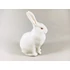 Picture 11/12 -HEREND, SITTING WHITE RABBIT, HANDPAINTED PORCELAIN FIGURINE ! (B111)