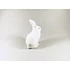 Picture 5/12 -HEREND, SITTING WHITE RABBIT, HANDPAINTED PORCELAIN FIGURINE ! (B111)