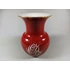 Picture 10/12 -HEREND, RED ESTERHAZY CHINESE ORIENTAL FLOWER VASE, HANDPAINTED PORCELAIN (B113)