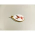 Picture 4/11 -HEREND, PHOENIX BIRD COLLECTION PENDANT, HANDPAINTED PORCELAIN ! (B122)
