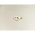 Picture 9/11 -HEREND, PHOENIX BIRD COLLECTION PENDANT, HANDPAINTED PORCELAIN ! (B122)