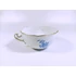 Picture 12/16 -HEREND, BLUE CHINESE BOUQUET TEA CUP & SAUCER, HANDPAINTED PORCELAIN ! (B134)