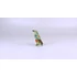 Picture 6/12 -HEREND, GREEN SINGER BIRD ON A BRANCH 3", HANDPAINTED PORCELAIN FIGURINE (B148)