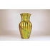 Picture 1/12 -ZSOLNAY, ART DECO GREEN LABRADOR EOSIN GLAZE VASE 9", ANTIQUE PORCELAIN (B152)