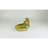 Picture 7/12 -ZSOLNAY, EOSIN GLAZED PORCELAIN BUSINESS CARD HOLDER, DOGS HUNTING A BOAR (B153)