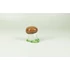 Picture 4/12 -HEREND, RED AND BROWN MUSHROOM SHAPED SALT AND PEPPER SHAKERS PORCELAIN (B154)