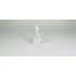 Picture 7/12 -HEREND, WHITE RABBIT BUNNY, HANDPAINTED PORCELAIN FIGURINE ! (B158)