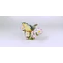 Picture 1/14 -HEREND, SINGER BIRD BETWEEN PINK FLOWERS, HANDPAINTED PORCELAIN FIGURINE (B165)