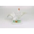 Picture 6/12 -HEREND, WHITE GOOSE BIRD WIH OPEN WINGS, HANDPAINTED PORCELAIN FIGURINE (B170)