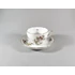 Picture 1/12 -HEREND, ROTHSCHILD COFFEE (730) CUP & SAUCER, HANDPAINTED PORCELAIN ! (BT003)