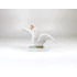 Picture 1/15 -HEREND, GOOSE BIRD WITH OPEN WINGS ", HANDPAINTED PORCELAIN FIGURINE ! (BT012)