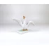 Picture 11/15 -HEREND, GOOSE BIRD WITH OPEN WINGS ", HANDPAINTED PORCELAIN FIGURINE ! (BT012)