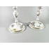 Picture 8/12 -HEREND, A PAIR OF QUEEN VICTORIA CANDLE HOLDERS, HANDPAINTED PORCELAIN ! (BT023)