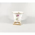 Picture 6/12 -HEREND, VIENNA ROSE CLAWFOOT PLANTER, ANTIQUE HANDPAINTED PORCELAIN 1944 (BT025)