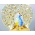 Picture 10/12 -HEREND, PEACOCK BIRD 5", HANDPAINTED PORCELAIN FIGURINE ! (BT030)