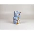 Picture 3/10 -HEREND, BLUE FISHNET (VHB) MANEKI-NEKO WAVING CAT, PORCELAIN FIGURINE ! (D020)