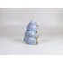 Picture 4/10 -HEREND, BLUE FISHNET (VHB) MANEKI-NEKO WAVING CAT, PORCELAIN FIGURINE ! (D020)