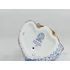 Picture 9/10 -HEREND, BLUE FISHNET (VHB) MANEKI-NEKO WAVING CAT, PORCELAIN FIGURINE ! (D020)