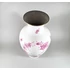 Picture 10/12 -HEREND, XL SIZE RASPBERRY INDIAN BASKET VASE 12", HANDPAINTED PORCELAIN ! (H014)