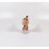 Picture 5/10 -HEREND, BROWN SINGER BIRD ON A LOG, HANDPAINTED PORCELAIN FIGURINE (H025)