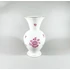 Picture 1/11 -HEREND, RASPBERRY NANKING BOUQUET VASE 8", HANDPAINTED PORCELAIN ! (H026)