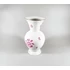 Picture 5/11 -HEREND, RASPBERRY NANKING BOUQUET VASE 8", HANDPAINTED PORCELAIN ! (H026)