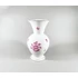 Picture 8/11 -HEREND, RASPBERRY NANKING BOUQUET VASE 8", HANDPAINTED PORCELAIN ! (H026)