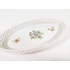 Picture 3/10 -HEREND, QUEEN VICTORIA (VBO) OPEN WEAVE TRAY, HANDPAINTED PORCELAIN ! (H036)