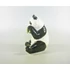 Picture 3/12 -HEREND, PANDA BEAR EATING 5", HANDPAINTED PORCELAIN FIGURINE ! (H043)