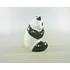 Picture 6/12 -HEREND, PANDA BEAR EATING 5", HANDPAINTED PORCELAIN FIGURINE ! (H043)