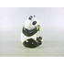 Picture 7/12 -HEREND, PANDA BEAR EATING 5", HANDPAINTED PORCELAIN FIGURINE ! (H043)