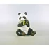 Picture 9/12 -HEREND, PANDA BEAR EATING 5", HANDPAINTED PORCELAIN FIGURINE ! (H043)