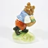 Picture 6/7 -HEREND, BEAR WITH HONEY JAR 5.4", HANDPAINTED PORCELAIN FIGURINE ! (H088)