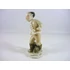 Picture 1/8 -HEREND, WINTER SNOWBALLING  5", HANDPAINTED PORCELAIN FIGURINE ! (H107)